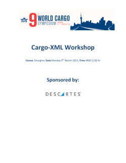 Cargo-XML Workshop