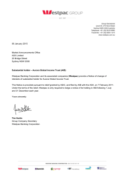 Form 604 - Australia