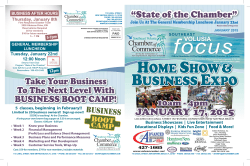 JANUARY 17, 2015 - Southeast Volusia Chamber of Commerce