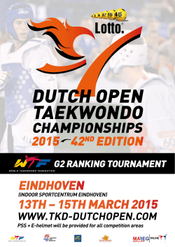 eindhoven 13th – 15th march 2015