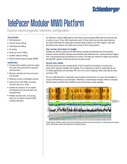 TelePacer Modular MWD Platform Express