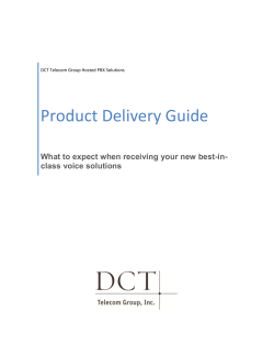 Product Delivery Guide