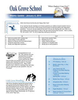 January at a Glance - File