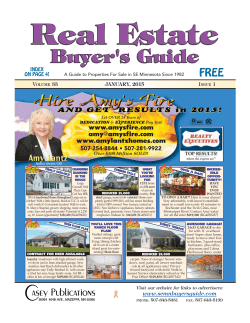 Current REBG.01-15 - Real Estate Buyer's Guide