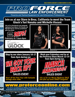 Back up! - ProForce law enforcement