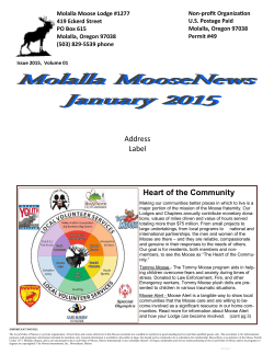january 2015 - Oregon Moose Association
