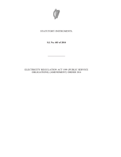 STATUTORY INSTRUMENTS. SI No. 603 of 2014