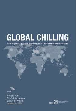 Global Chilling: The Impact of Mass Surveillance on International