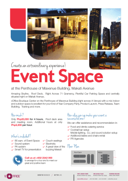 Event Space in Makati