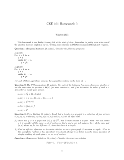CSE 101 Homework 0