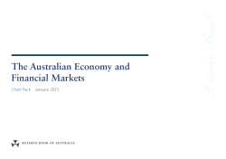 The Australian Economy and Financial Markets