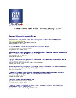 9 - GM - Canada - News & Information