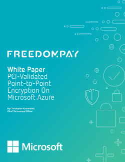 White Paper PCI-Validated Point-to-Point