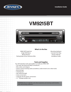 128-9061 Jensen VM9215BT Installation Manual.indd