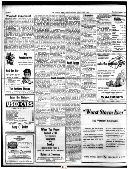 Canisteo NY Times 1950-1951