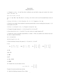 Math 3013 Homework Set 1