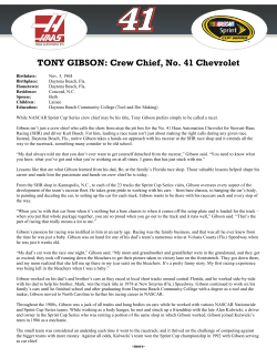 TONY GIBSON - True Speed Communication