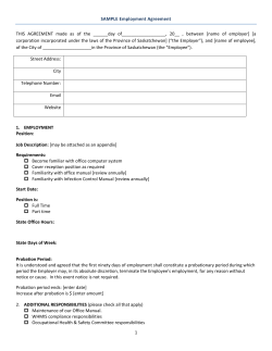 Template - pdf file - Saskatchewan Dental Assistants
