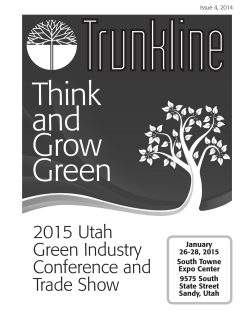 Trunkline - Utah Nursery and Landscape Association