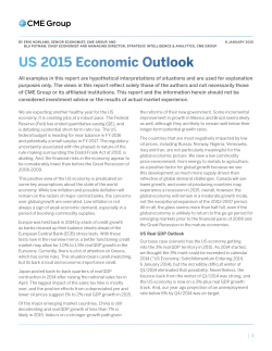 US 2015 Economic Outlook