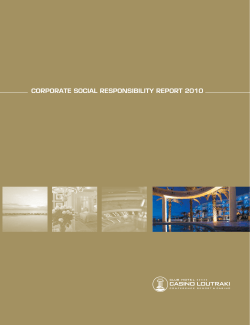 corporate social responsibility report 2010
