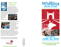 2015 Wheeling Arts Fest