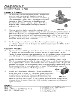 Assignment 5-11 - AppelPhysics.com
