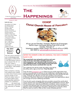 Newsletter - Christ Church