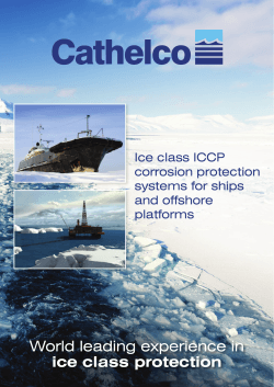 Cathelco Ice Class ICCP systems
