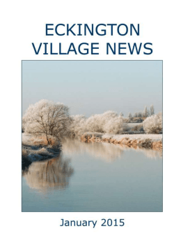 eckington village news for january 2015