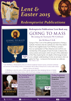 Lent & Easter 2015 - Redemptorist Publications