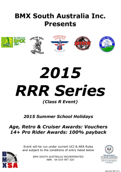 2015 RRR Series