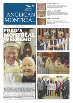 Anglican Montreal January 2015