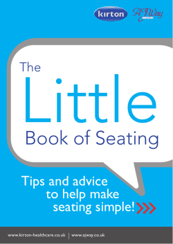 Little Book of Seating