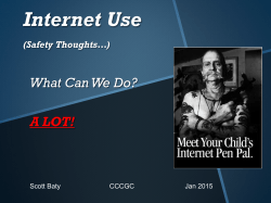 Internet Security 2015, Scott Baty