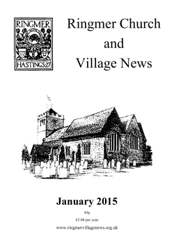 Ringmer Church and Village News