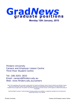 Graduate Positions