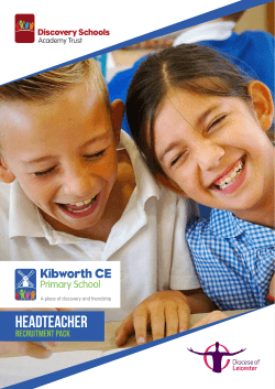 Kibworth CE Primary School HEADTEACHER