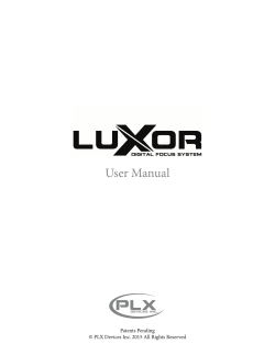 Luxor - PLX Devices Inc