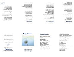 Paper Dreams origami poems by Jan Keough