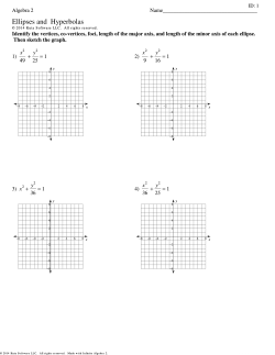 ellipses and hyperbolas worksheet.ks-ia2