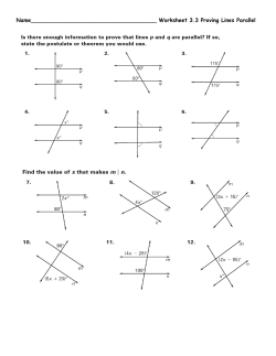 Name_____________________________________ Worksheet