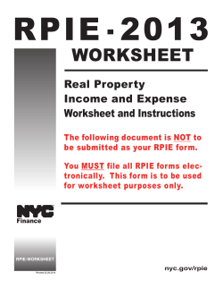 RPIE-2013 Worksheet and Instructions