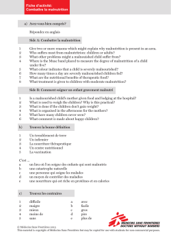 French malnutrition worksheet +amends.indd