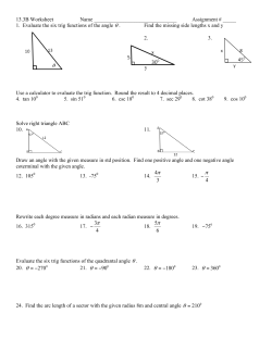 13.3B worksheet