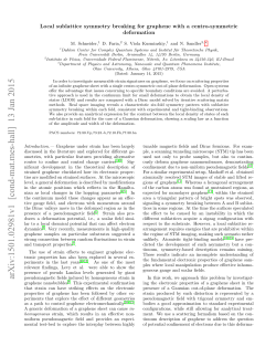arXiv:1501.02981v1 [cond-mat.mes
