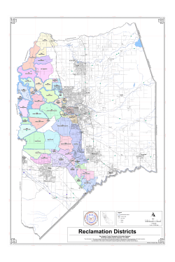 Reclamation Districts - San Joaquin County GIS