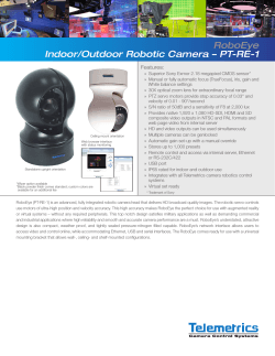 RoboEye Indoor/Outdoor Robotic Camera – PT-RE-1