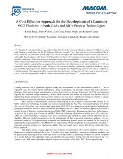 A Cost Effective Approach for the Development of a