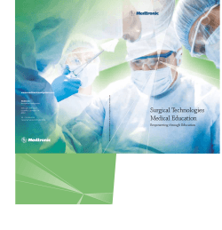 Surgical Technologies Medical Education